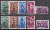 Rumänien; 1953; Michel 1430/4 O; Rumänische Volkskunst - Gebraucht