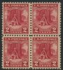 !a! USA Sc# 0645 MNH BLOCK - Valley Forge - Nuovi