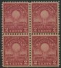 !a! USA Sc# 0655 MNH BLOCK (bottom Cut) - Electric Lights Golden Jubilee - Nuevos