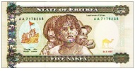 5 Nakfa "ERYTHREE"   24 Mai  1997 UNC     Ble 26 - Eritrea