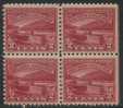 !a! USA Sc# 0681 MNH BLOCK (right Side Cut) - Ohio River Canalization - Unused Stamps
