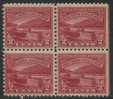 !a! USA Sc# 0681 MNH BLOCK (right Side Cut) - Ohio River Canalization - Ungebraucht