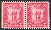 !a! USA Sc# 0683 MNH Horiz.PAIR (left Side Cut / A1) - Carolina Charleston - Unused Stamps