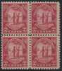 !a! USA Sc# 0683 MNH BLOCK - Carolina Charleston - Ongebruikt