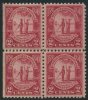 !a! USA Sc# 0683 MNH BLOCK (left Side Cut / A1) - Carolina Charleston - Ungebraucht