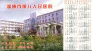 Red Cross, Zibei  Hospital  Ad ,   Pre-stamped Card , Postal Stationery - Altri & Non Classificati