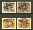 VENDA 1982 CTO Stamp(s) Frogs 66-69 - Ranas