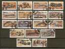 VENDA 1986 CTO Stamp(s) Reptiles 120-136 - Snakes