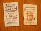 Railway - Train  Tickets   - Hungary  ,-  Used  1950´s  And 1990´s  D15076 - Europe