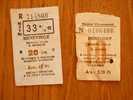 Railway - Train  Tickets   - Hungary  ,-  Used  1950´s  And 1990´s  D15076 - Europe