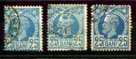 Rumänien Mi.N°57/58 Gestempelt 1885/1889. Freimarken: König Karl I, - Used Stamps