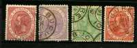 Rumänien Mi.N° 90/93 , 1891,Regierungsjubiläum Von König Karl I., Die 3+10 Bani Vom Ersttag, Siehe 3 Scans - Used Stamps