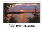 CP - GREETINGS FROM THE 1000 ISLANDS - - Autres & Non Classés