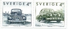 SUECIA 1992 - COCHES - VOITURES CARS AUTOMOVILES - YVERT 1728-1729 - Ungebraucht