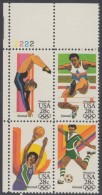 !a! USA Sc# C101-C104 MNH PLATEBLOCK (UL/2222/a) - Summer Olympics - 3b. 1961-... Unused