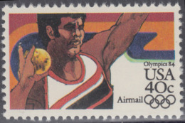 !a! USA Sc# C105 MNH SINGLE - Summer Olympics: Shot Put - 3b. 1961-... Unused