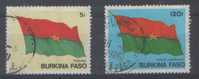 Burkina Faso 1985 - Drapeau - Oblitéré - 640/PA278 - Burkina Faso (1984-...)