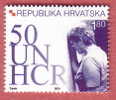 50th Anniversary Of UNHCR ( Croatia Stamp MNH** )  United Nations - UN - Refugiados