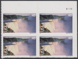 !a! USA Sc# C133 MNH PLATEBLOCK (UR/V11111/a) - Niagara Falls - 3b. 1961-... Unused