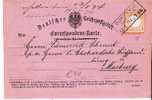 Brs055/ Dortmund 1874, Korrespondenzkarte Mit Mi. 18 - Lettres & Documents