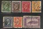 CANADA - 1932/3  - Yvert # 161/7 - Complete -  USED - Used Stamps