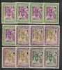 SAN MARINO - RECONSTRUCTION 1947 Surcharged Set - Yvert # 296/307 - MINT NH - Other & Unclassified