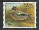 DUCKS - ICELAND - Yvert # 816 - VF USED - Ducks