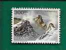 ICELAND - Mountains Kverkfjöll - Yvert # 694 -  USED - Andere & Zonder Classificatie