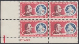 !a! USA Sc# C066 MNH PLATEBLOCK (LL/27463) - Montgomery Blair - 3b. 1961-... Neufs