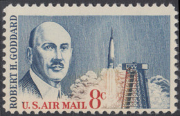 !a! USA Sc# C069 MNH SINGLE - Robert H. Goddard - 3b. 1961-... Ungebraucht