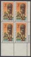 !a! USA Sc# C084 MNH PLATEBLOCK (LR/33459) - City Of Refuge - 3b. 1961-... Nuevos