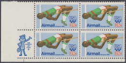 !a! USA Sc# C097 MNH ZIP-BLOCK (LL/a01) - Olympic Games: High Jump - 3b. 1961-... Unused