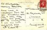 IB057 / BRIT. INDIEN -  Bombay Paquebot Mit Engl. Frankatur 1937 Nach UK - 1902-11 King Edward VII