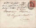 GRANDE BRETAGNE Lettre De 1865  Affrancht SW 47 Bien Lisible - Covers & Documents