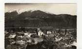 CPSM écrite, Timbrée Et Ayant Circulé En 1958- GRESY-sur-ISERE - Vue Générale - Le Grand Arc - Gresy Sur Isere