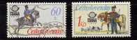 Tchécoslovaquie 1976 N°Y.T. : 2213 Et 2214 Obl. - Used Stamps