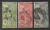 U.P.U. - SWITZERLAND 1900 Yvert # 86/88 VF USED - U.P.U.