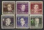 AUSTRIA - 1936 TECHNICIENS Et INVENTEURS - Yvert # 489/494 - MINT (very Light Trace Of Hinge) - Unused Stamps
