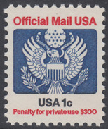 !a! USA Sc# O127 MNH SINGLE - Great Seal - Officials