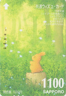 Carte Prépayée JAPON - ANIMAL  LAPIN - RABBIT - KANINCHEN - CONEJO - JAPAN Prepaid Sapporo Bus Card - 47 - Rabbits