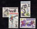 Tchécoslovaquie 1978 N°Y.T. : 2266,2267,2269 Et 2270 Obl. - Used Stamps