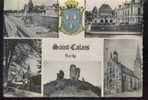 72...SAINT CALAIS..5VUES....CPSM......ECRITE..‹(•¿•)› - Saint Calais