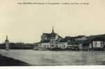 CPA(74)    SEYSSEL    Vue Generale Le Rhone Le Pont La Vierge - Seyssel