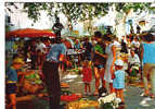 CP - PHOTO - VALLAURIS - PLACE DU MARCHE ET L´HOMME AU MOUTON DE PICASSO - YVON - ANIMEE - Vallauris