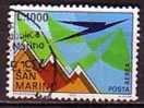 Y9197 - SAN MARINO Aerea Ss N°150 - SAINT-MARIN Aerienne Yv N°139 - Luftpost