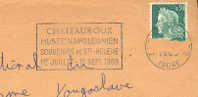 1969 36 France Chateauroux  Napoléon  Ste Helene Sur Lettre éntiere - Napoleón