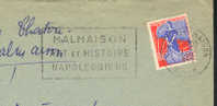 1960 France 78    Rueil Malmaison  Napoléon 1er  Sur Lettre éntiere - Napoléon