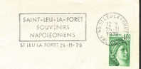 1979 France 95  Saint Leu La Foret   Napoléon 1er  Sur Lettre éntiere - Napoléon