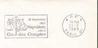 1969 75  France  PP  Paris 81 Napoléon  Sur Lettre éntiere - Napoleón