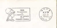 1969  75 France  P.P.  Paris 22 Napoléon 1er   Institut De France Sur Lettre éntiere - Napoleón